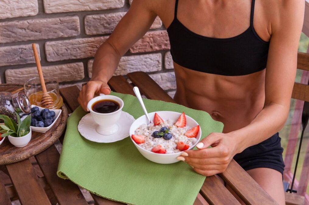 Zdrav doručak s kontrolom kalorija za mršavljenje